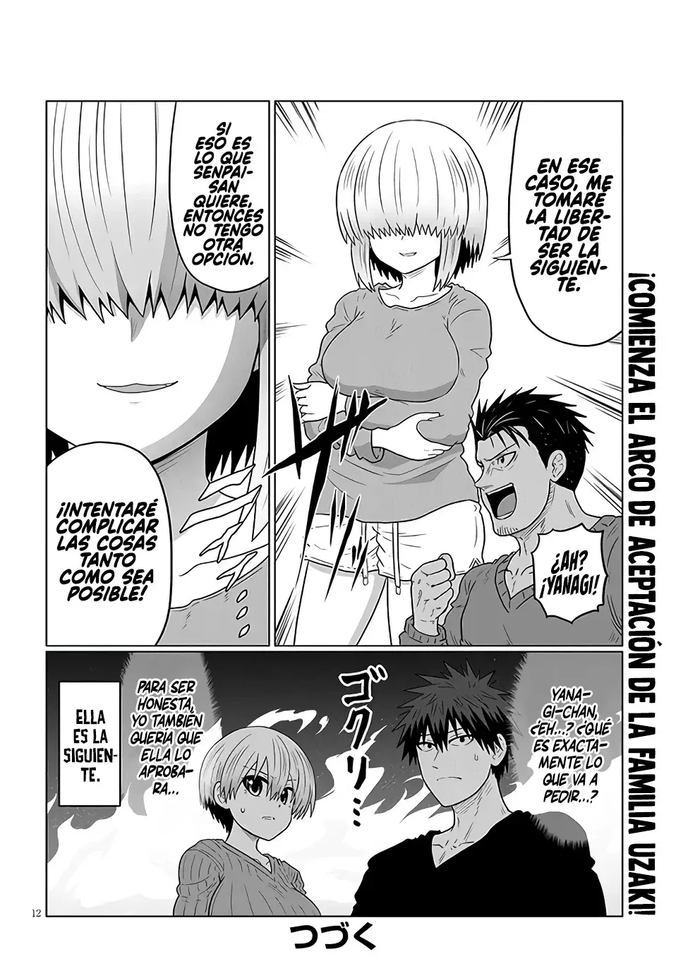 Uzaki-chan wa Asobitai! Capítulo 109 - Página 14 en español