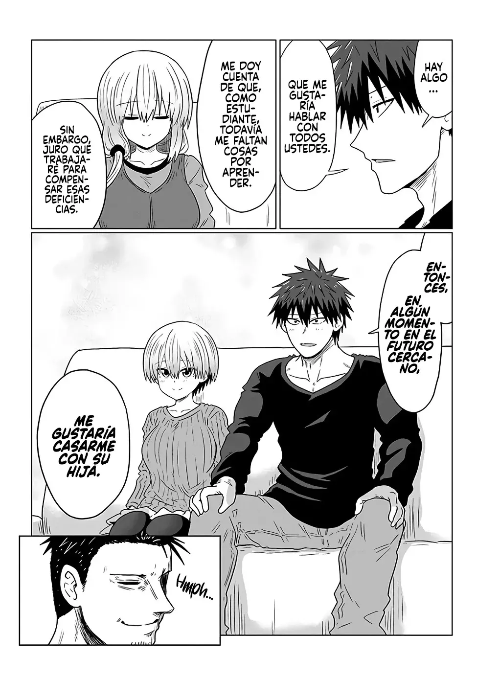 Uzaki-chan wa Asobitai! Capítulo 109 - Página 4 en español