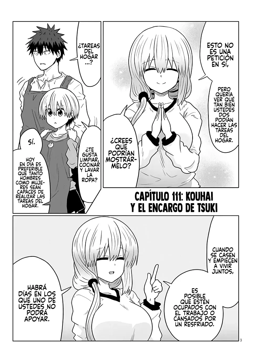 Uzaki-chan wa Asobitai! Capítulo 111 - Página 5 en español