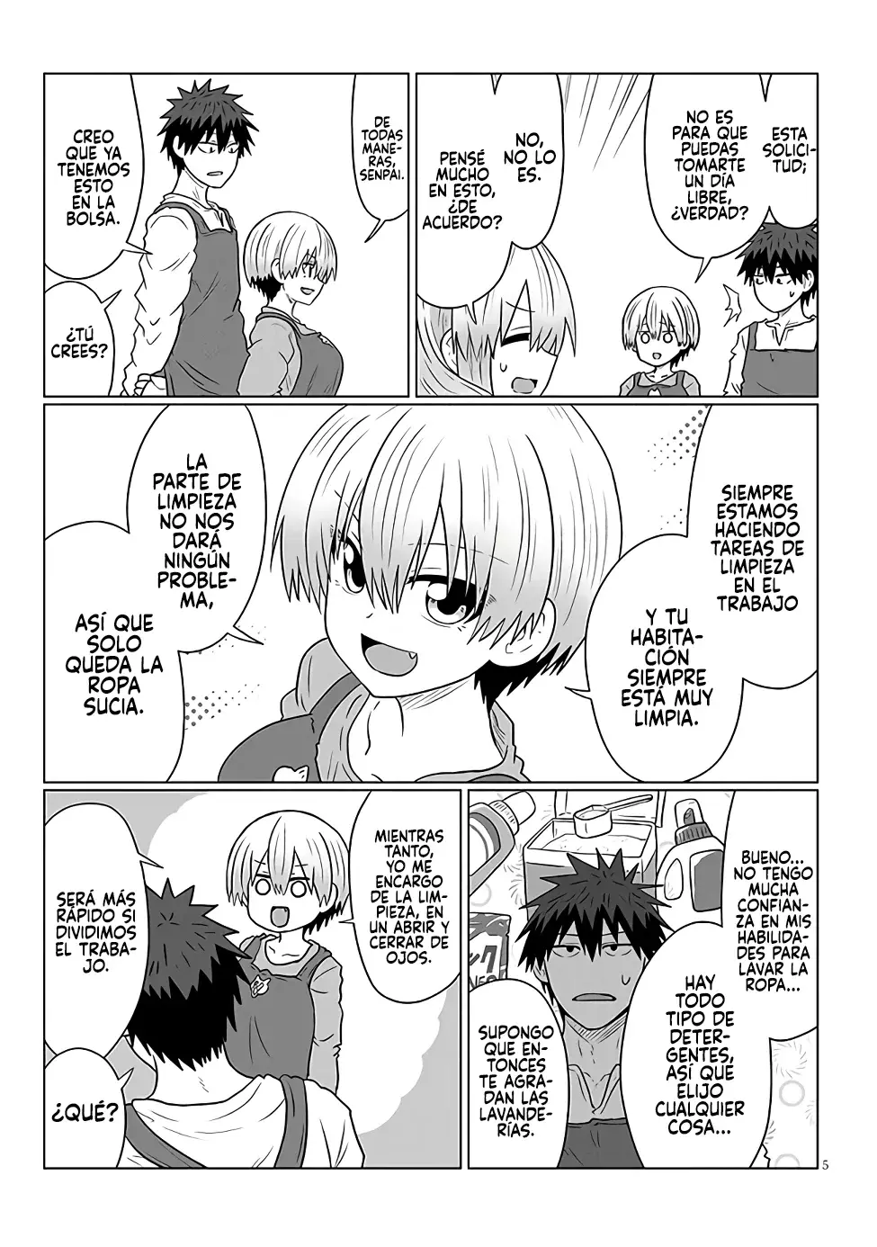 Uzaki-chan wa Asobitai! Capítulo 111 - Página 7 en español