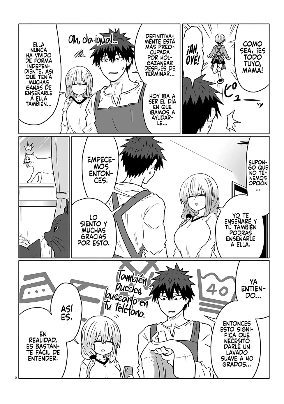 Uzaki-chan wa Asobitai! Capítulo 111 - Página 8 en español