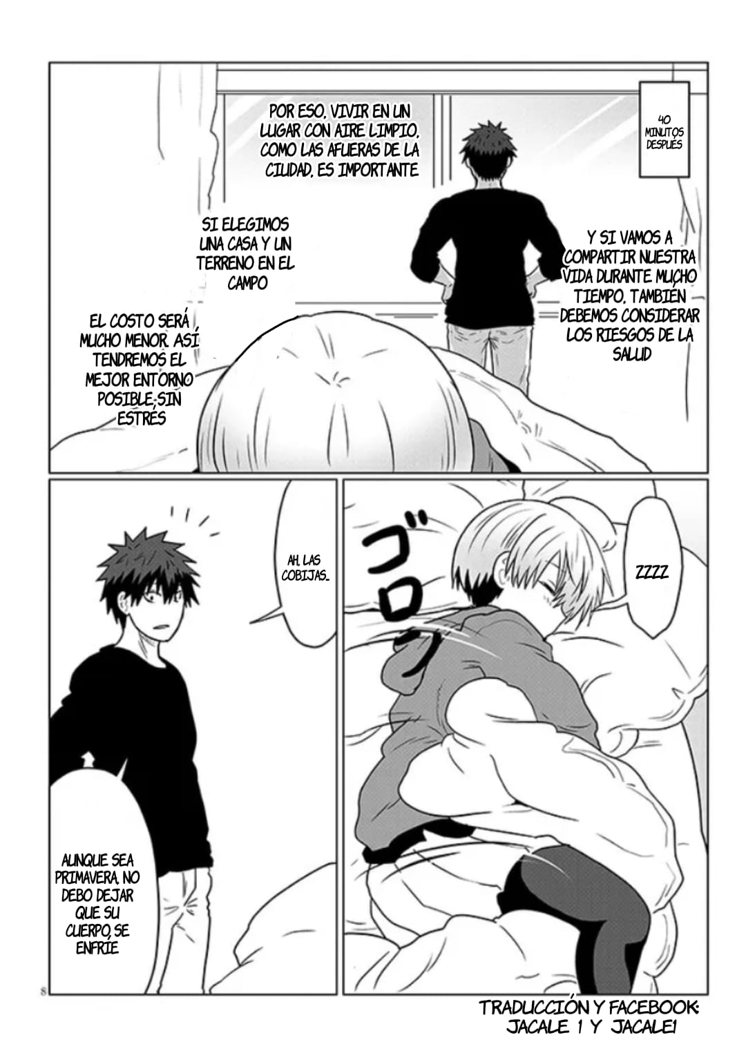 Uzaki-chan wa Asobitai! Capítulo 113 - Página 9 en español