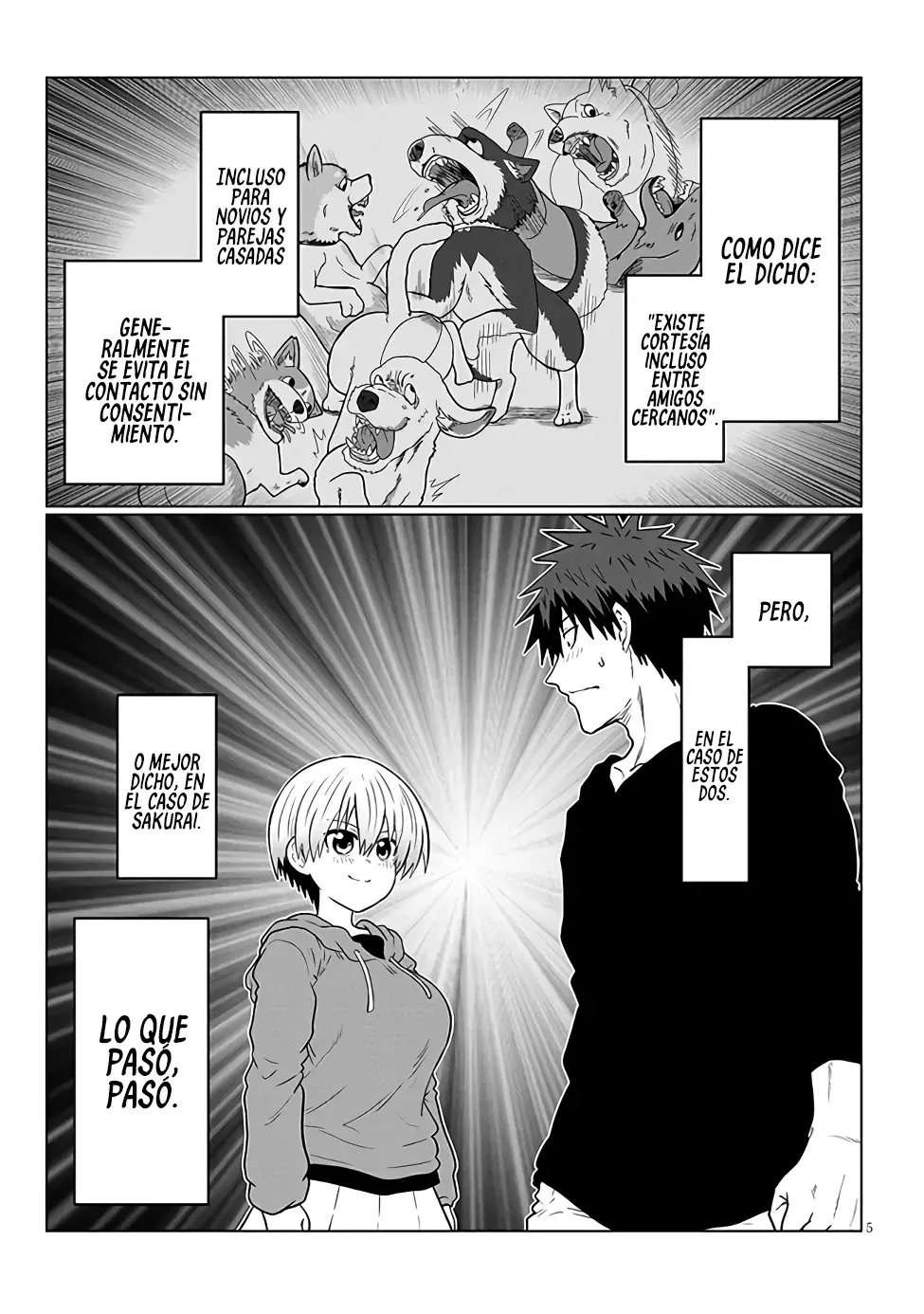 Uzaki-chan wa Asobitai! Capítulo 114 - Página 7 en español