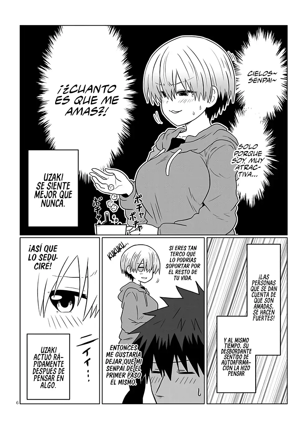 Uzaki-chan wa Asobitai! Capítulo 114 - Página 8 en español
