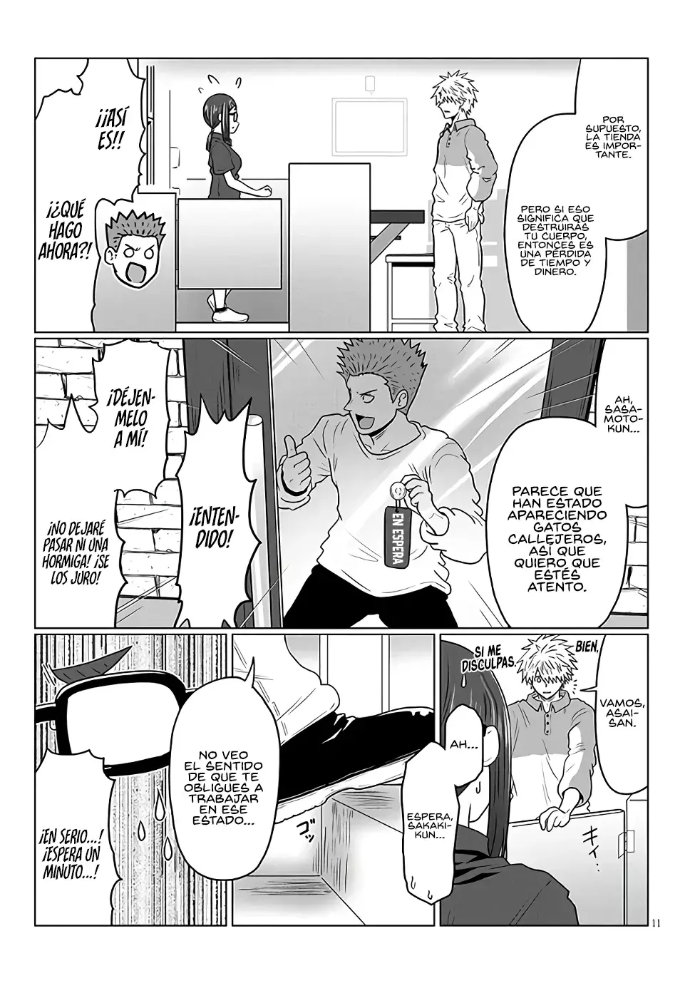 Uzaki-chan wa Asobitai! Capítulo 115 - Página 13 en español