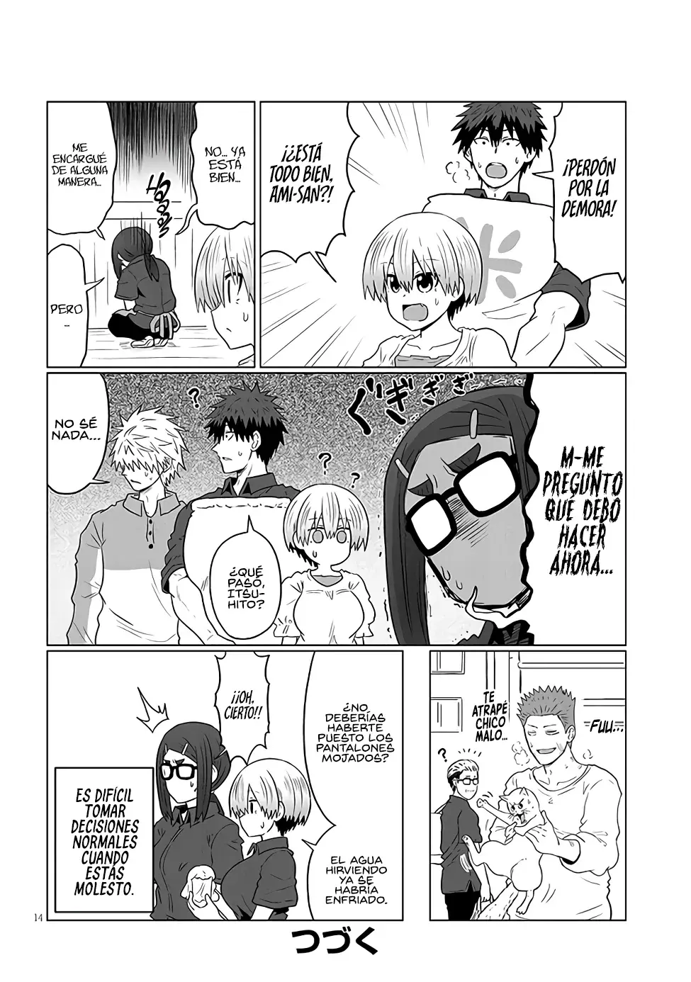 Uzaki-chan wa Asobitai! Capítulo 115 - Página 16 en español
