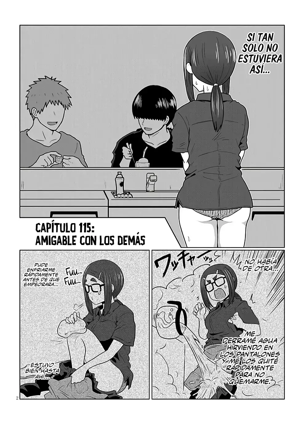 Uzaki-chan wa Asobitai! Capítulo 115 - Página 4 en español