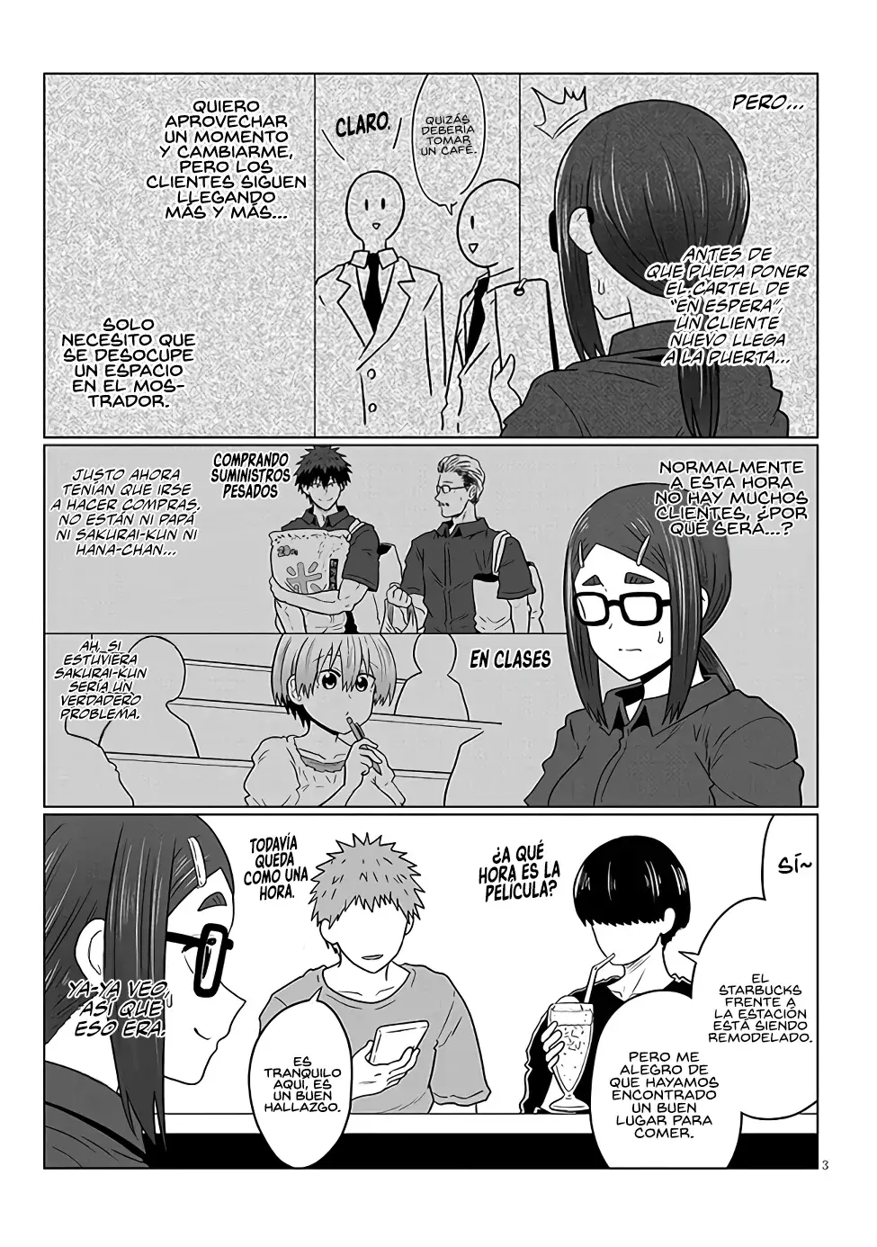 Uzaki-chan wa Asobitai! Capítulo 115 - Página 5 en español