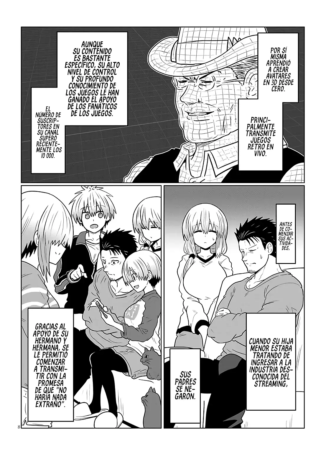 Uzaki-chan wa Asobitai! Capítulo 116 - Página 10 en español