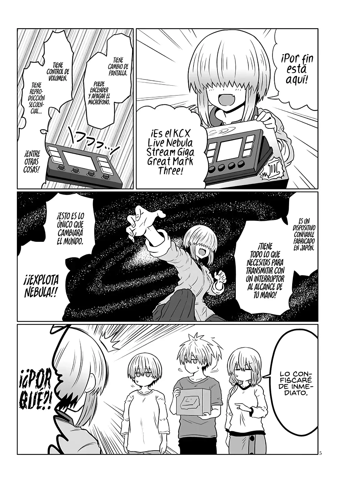 Uzaki-chan wa Asobitai! Capítulo 116 - Página 7 en español