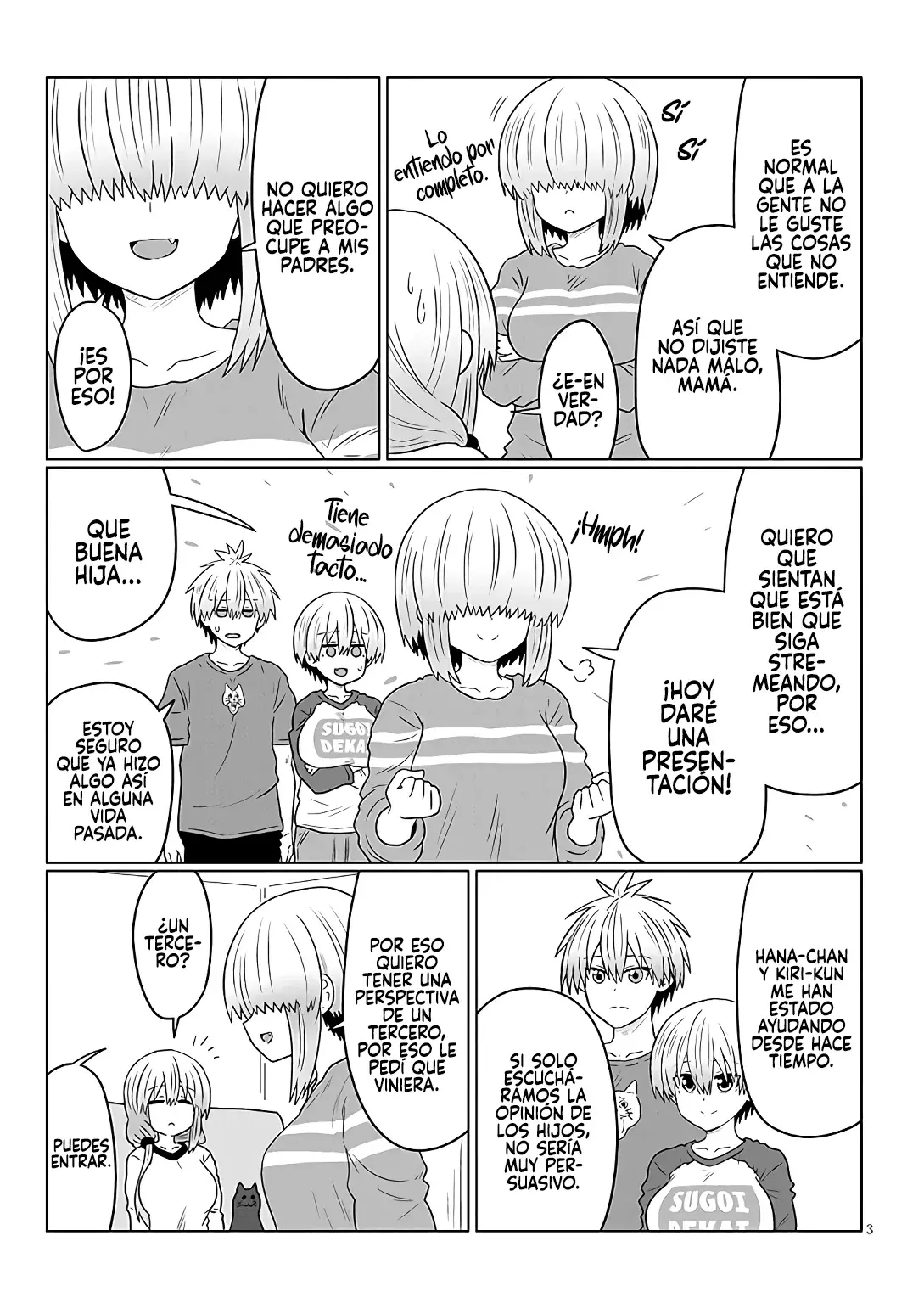 Uzaki-chan wa Asobitai! Capítulo 117 - Página 5 en español