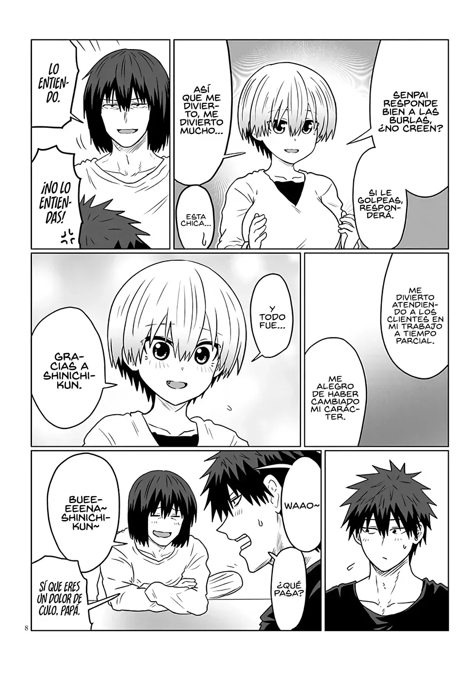 Uzaki-chan wa Asobitai! Capítulo 118 - Página 10 en español