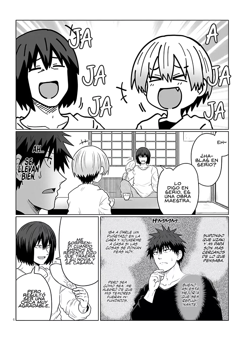 Uzaki-chan wa Asobitai! Capítulo 118 - Página 6 en español
