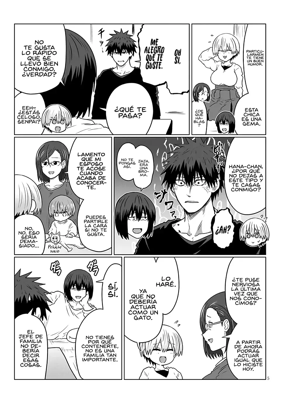 Uzaki-chan wa Asobitai! Capítulo 118 - Página 7 en español