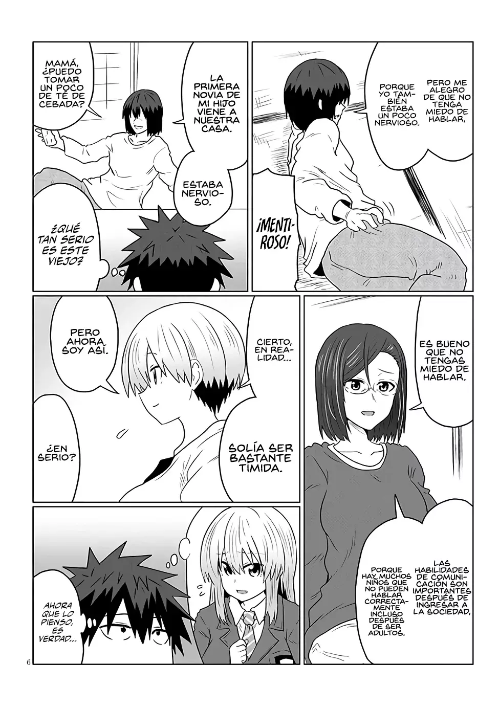 Uzaki-chan wa Asobitai! Capítulo 118 - Página 8 en español