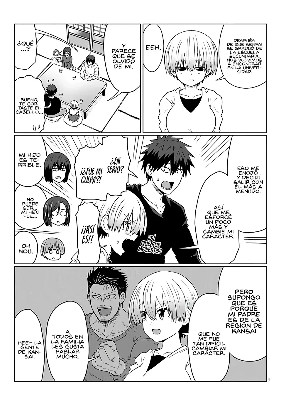 Uzaki-chan wa Asobitai! Capítulo 118 - Página 9 en español