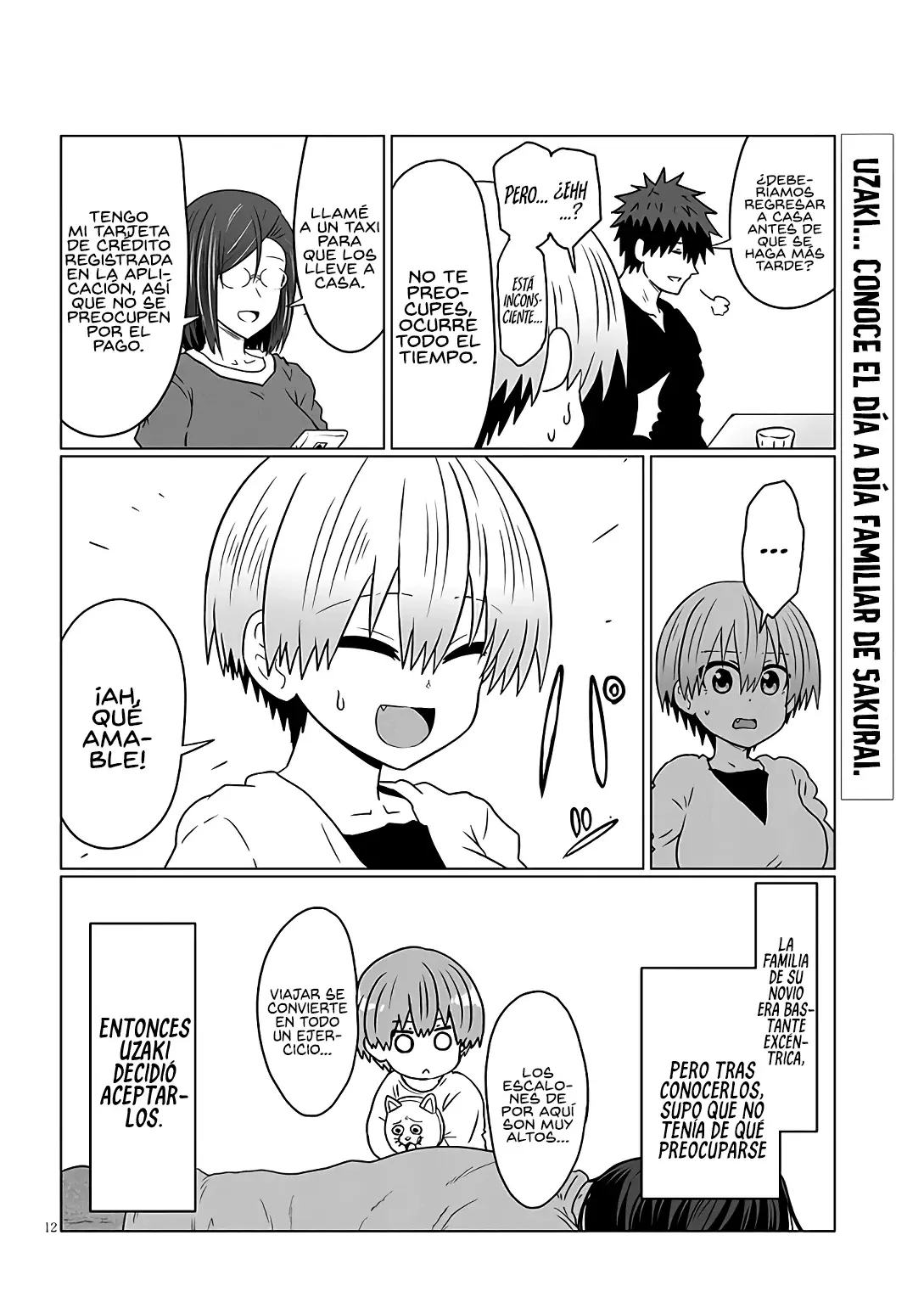 Uzaki-chan wa Asobitai! Capítulo 119 - Página 14 en español