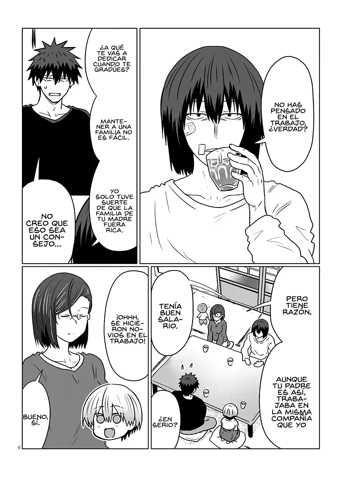 Uzaki-chan wa Asobitai! Capítulo 119 - Página 8 en español