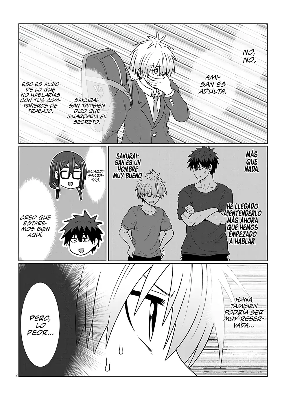 Uzaki-chan wa Asobitai! Capítulo 120 - Página 10 en español