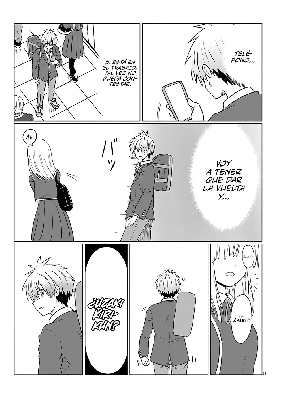 Uzaki-chan wa Asobitai! Capítulo 120 - Página 13 en español