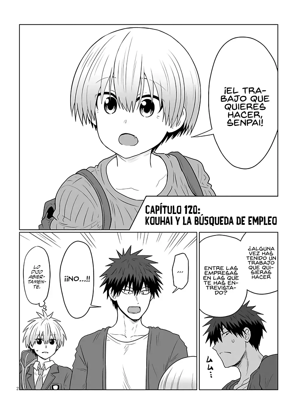 Uzaki-chan wa Asobitai! Capítulo 120 - Página 4 en español