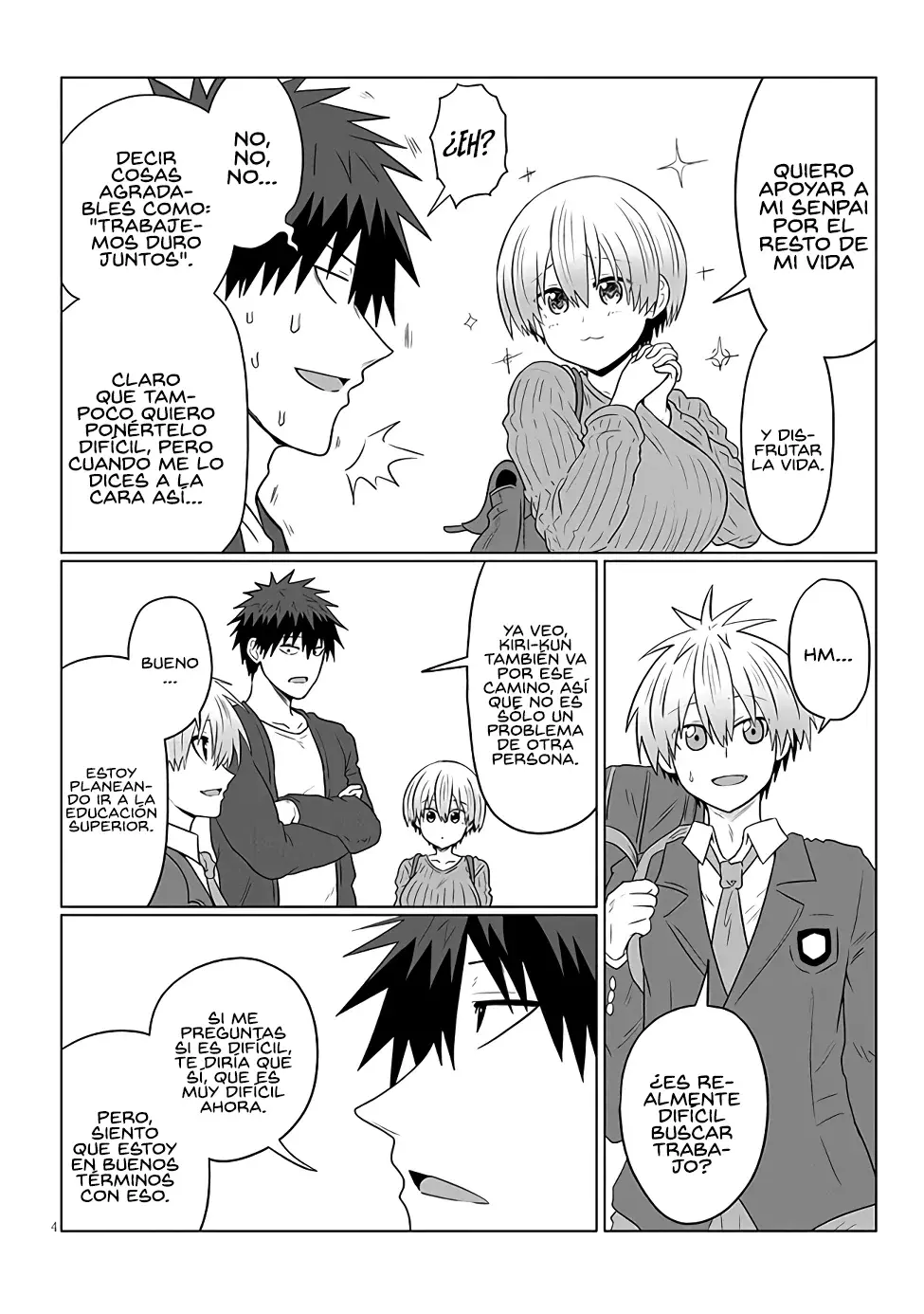 Uzaki-chan wa Asobitai! Capítulo 120 - Página 6 en español