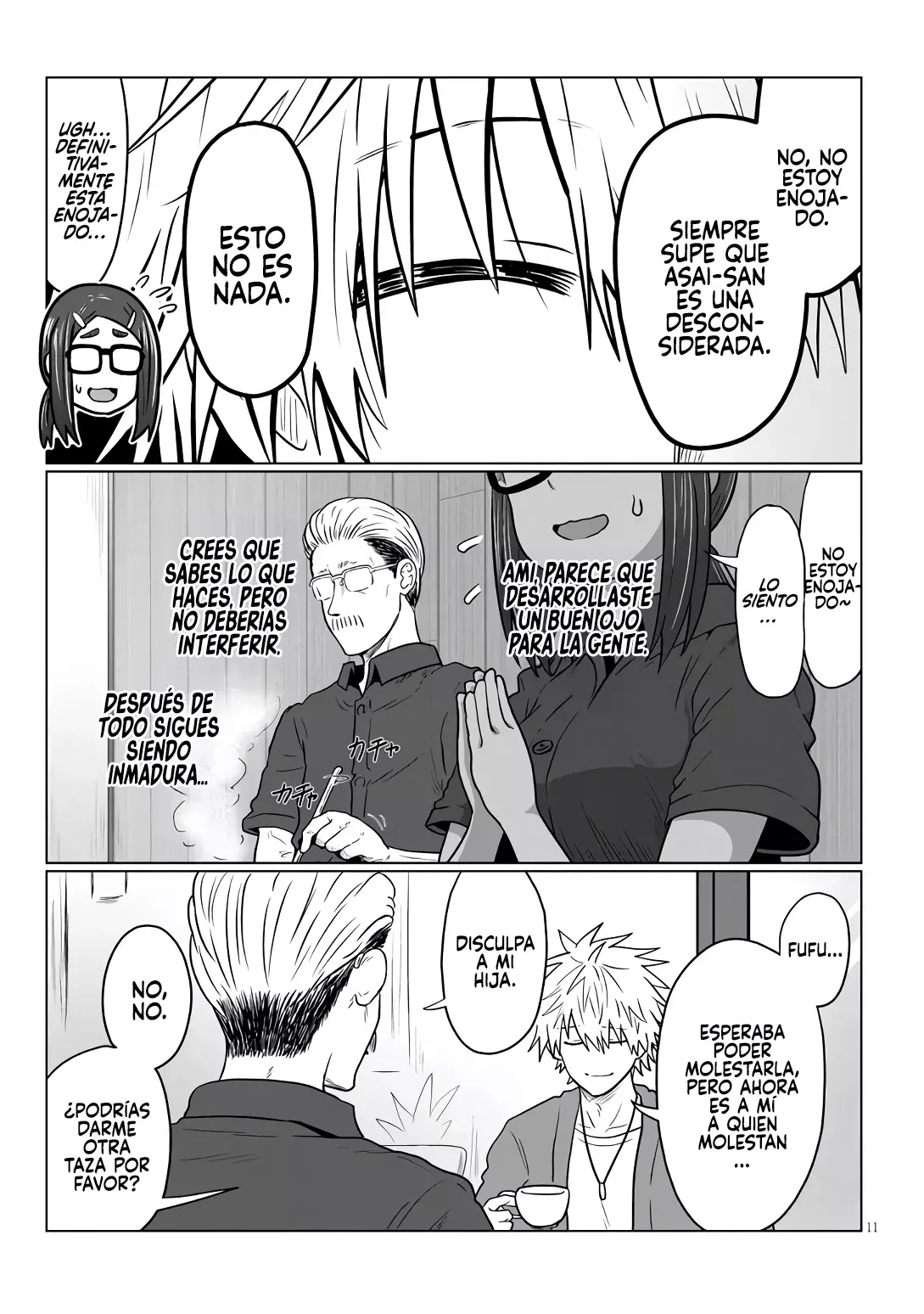 Uzaki-chan wa Asobitai! Capítulo 121 - Página 13 en español
