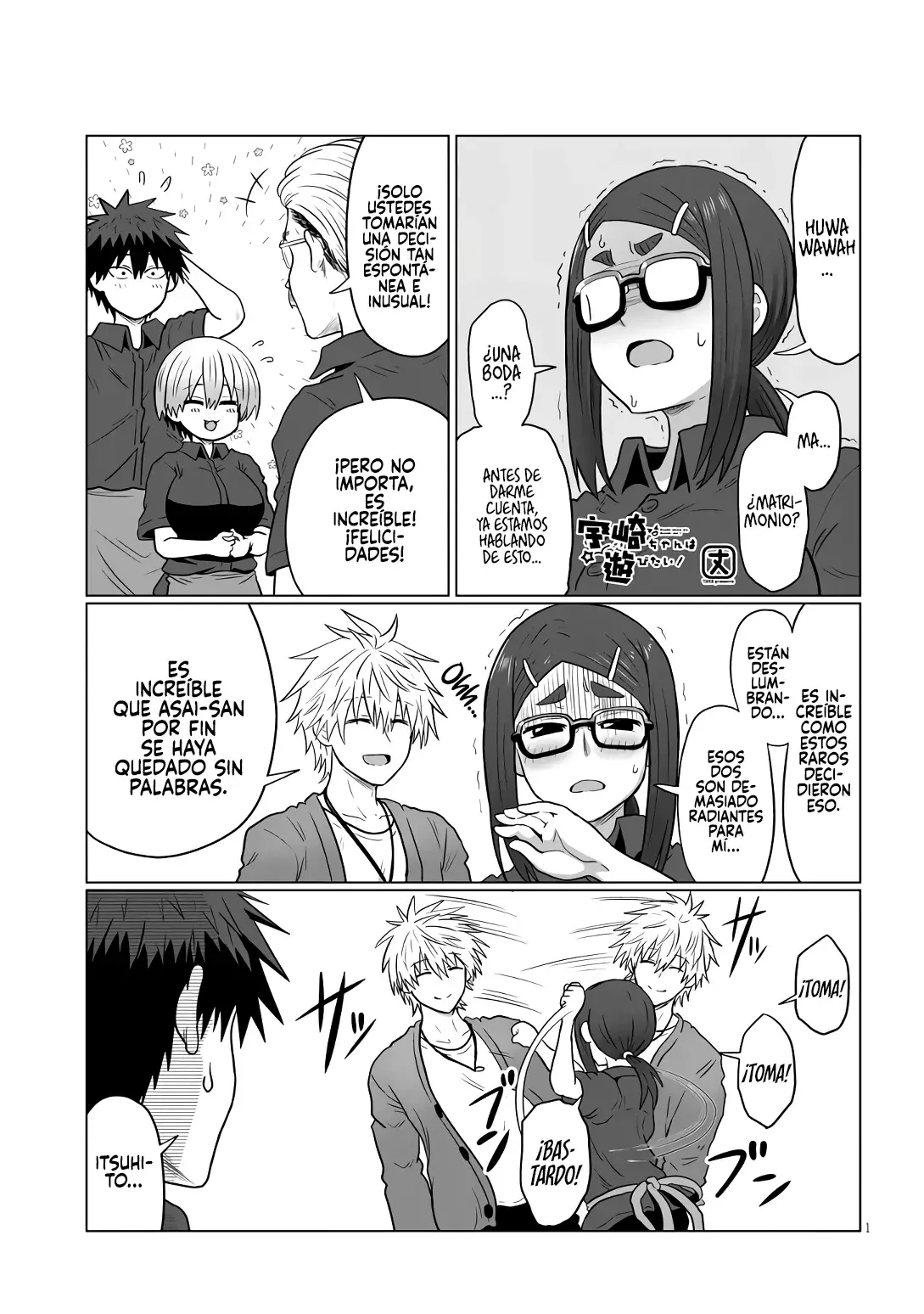 Uzaki-chan wa Asobitai! Capítulo 121 - Página 3 en español