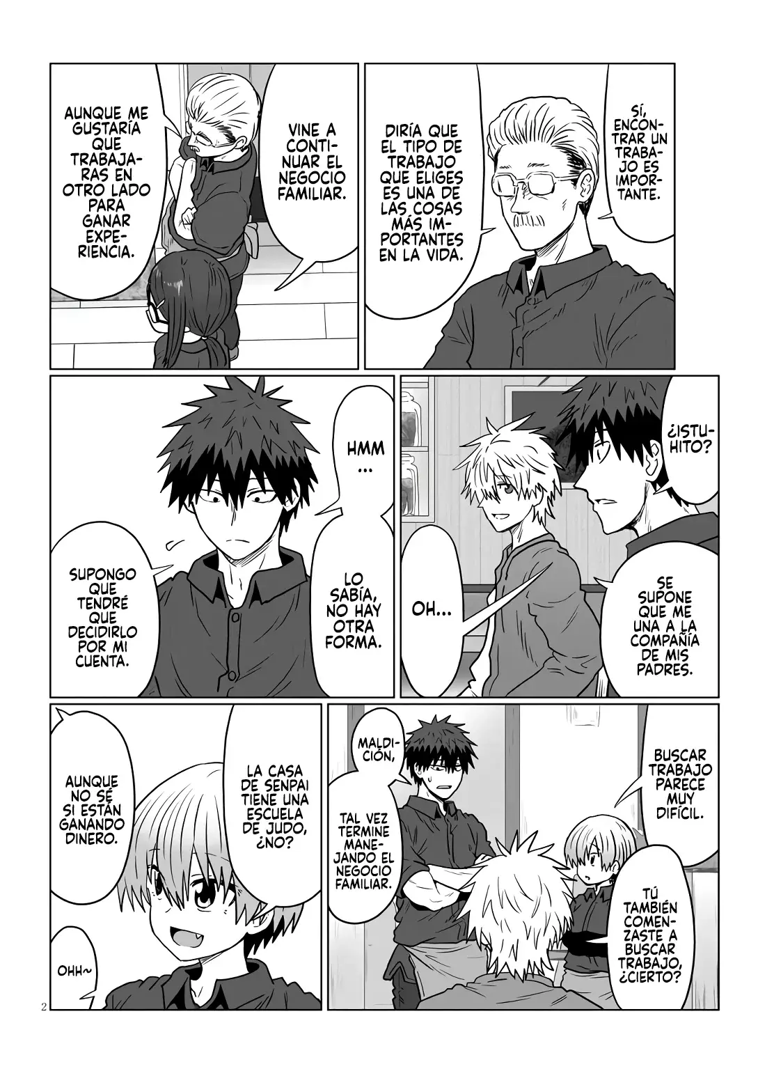 Uzaki-chan wa Asobitai! Capítulo 121 - Página 4 en español