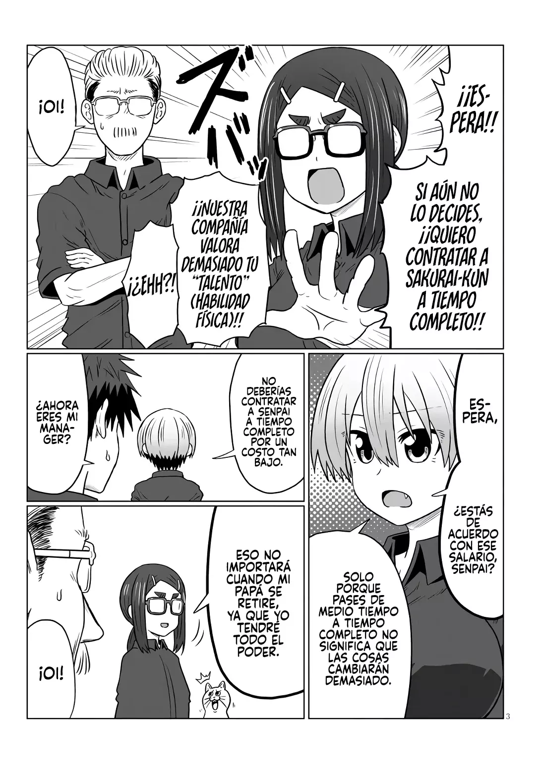 Uzaki-chan wa Asobitai! Capítulo 121 - Página 5 en español