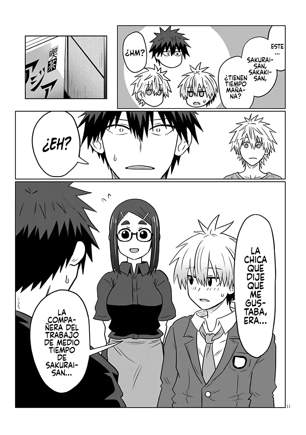 Uzaki-chan wa Asobitai! Capítulo 123 - Página 13 en español