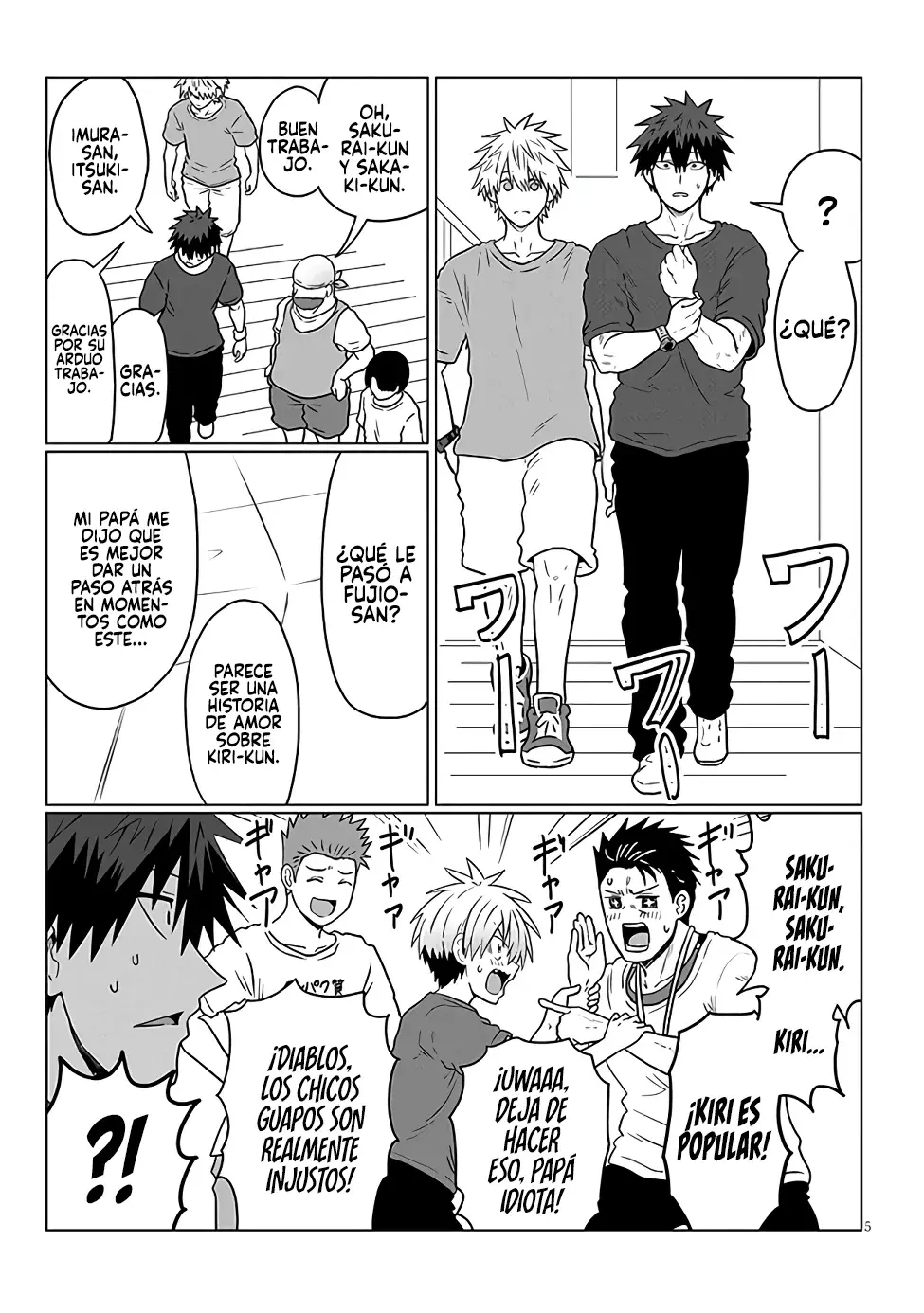 Uzaki-chan wa Asobitai! Capítulo 123 - Página 7 en español
