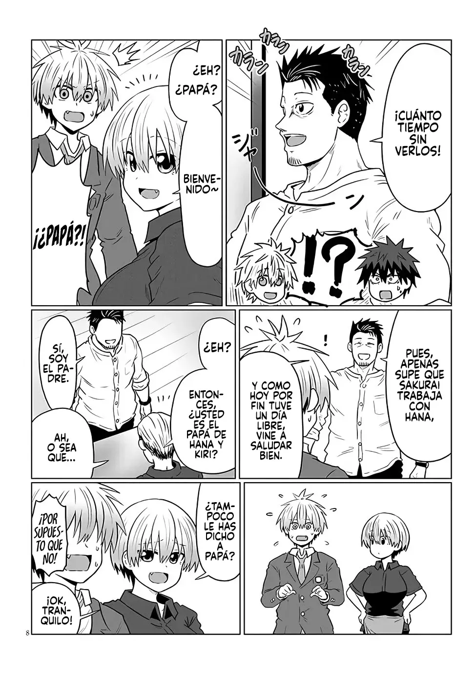 Uzaki-chan wa Asobitai! Capítulo 124 - Página 10 en español