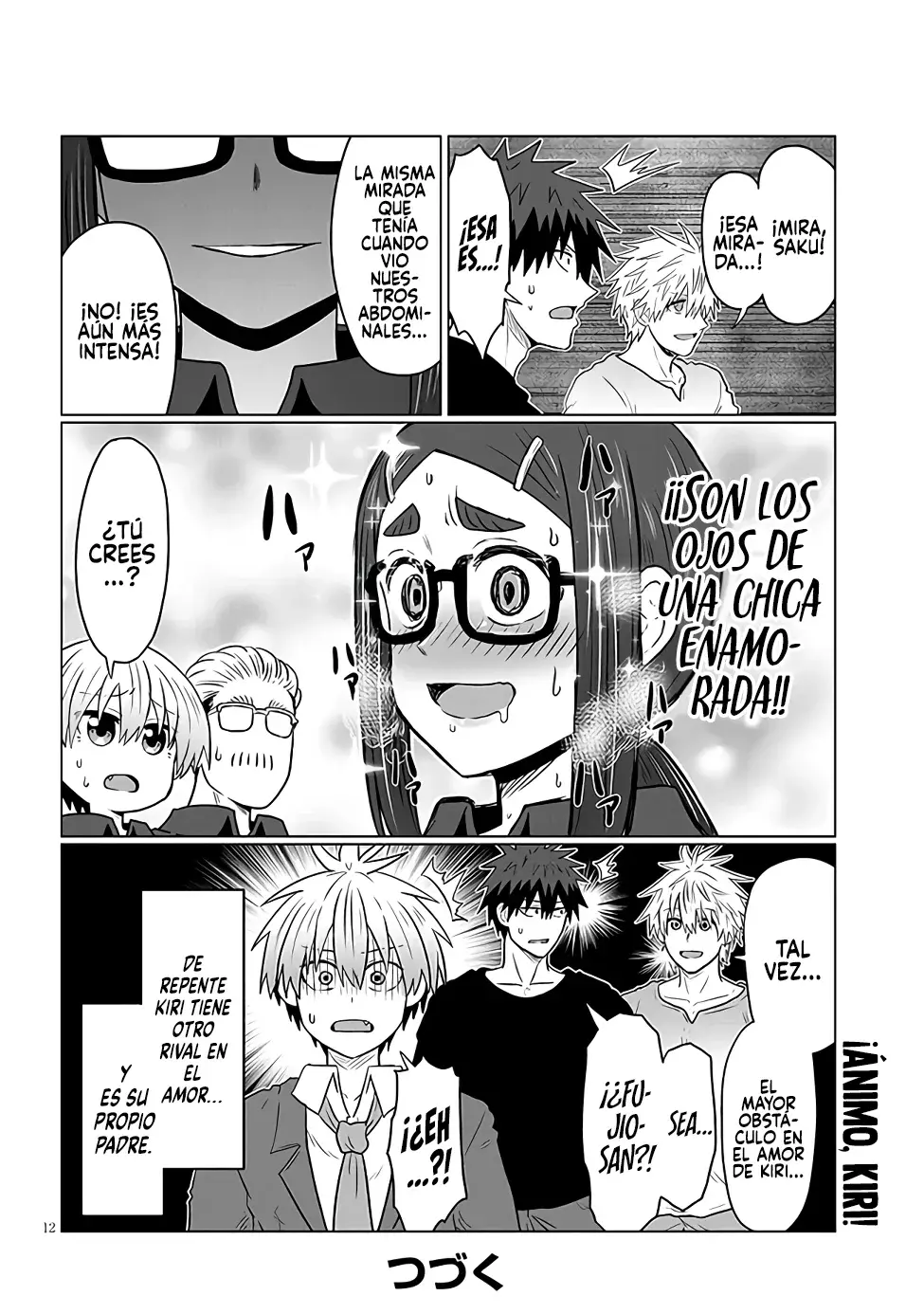 Uzaki-chan wa Asobitai! Capítulo 124 - Página 14 en español