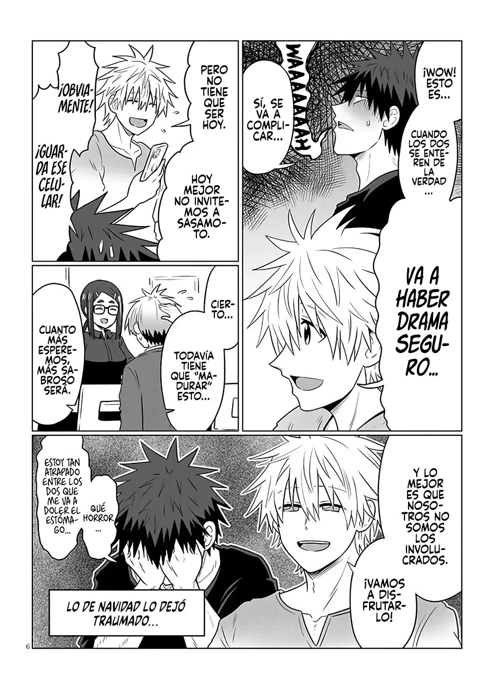 Uzaki-chan wa Asobitai! Capítulo 124 - Página 8 en español