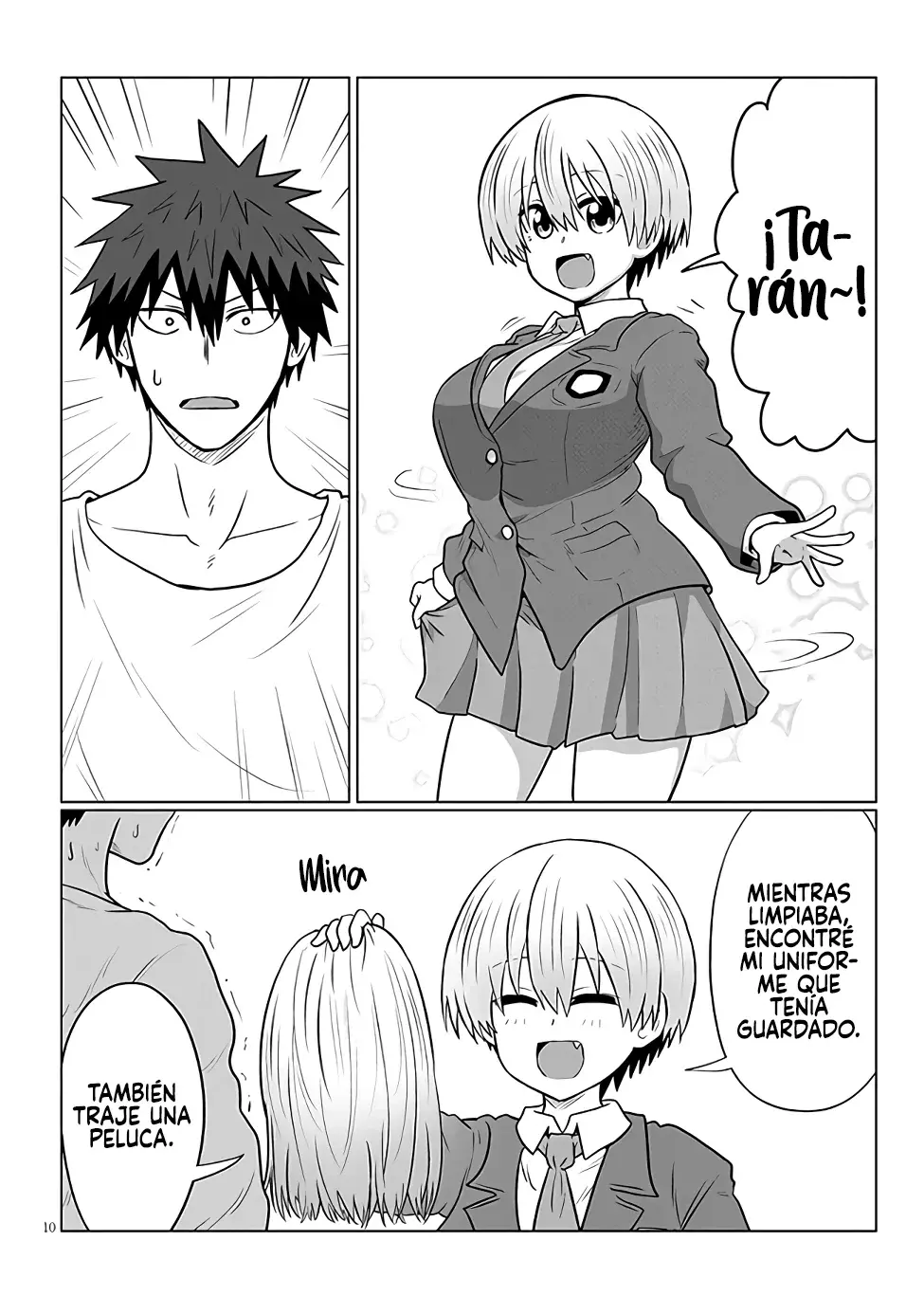 Uzaki-chan wa Asobitai! Capítulo 125 - Página 12 en español