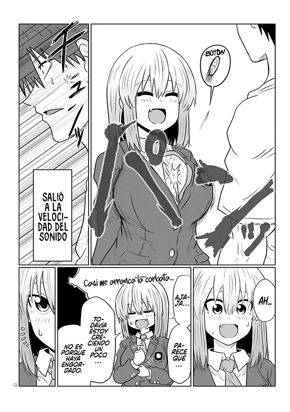 Uzaki-chan wa Asobitai! Capítulo 125 - Página 14 en español