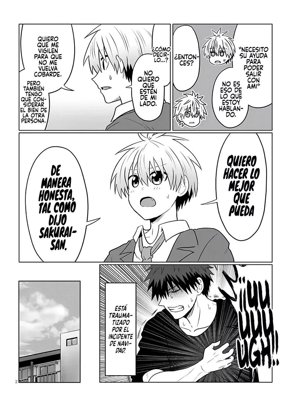 Uzaki-chan wa Asobitai! Capítulo 125 - Página 4 en español