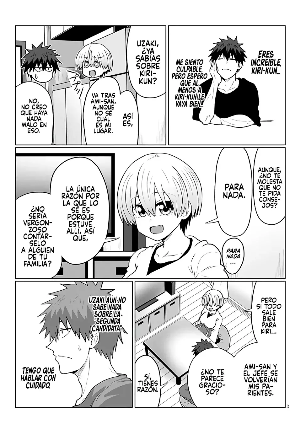 Uzaki-chan wa Asobitai! Capítulo 125 - Página 5 en español