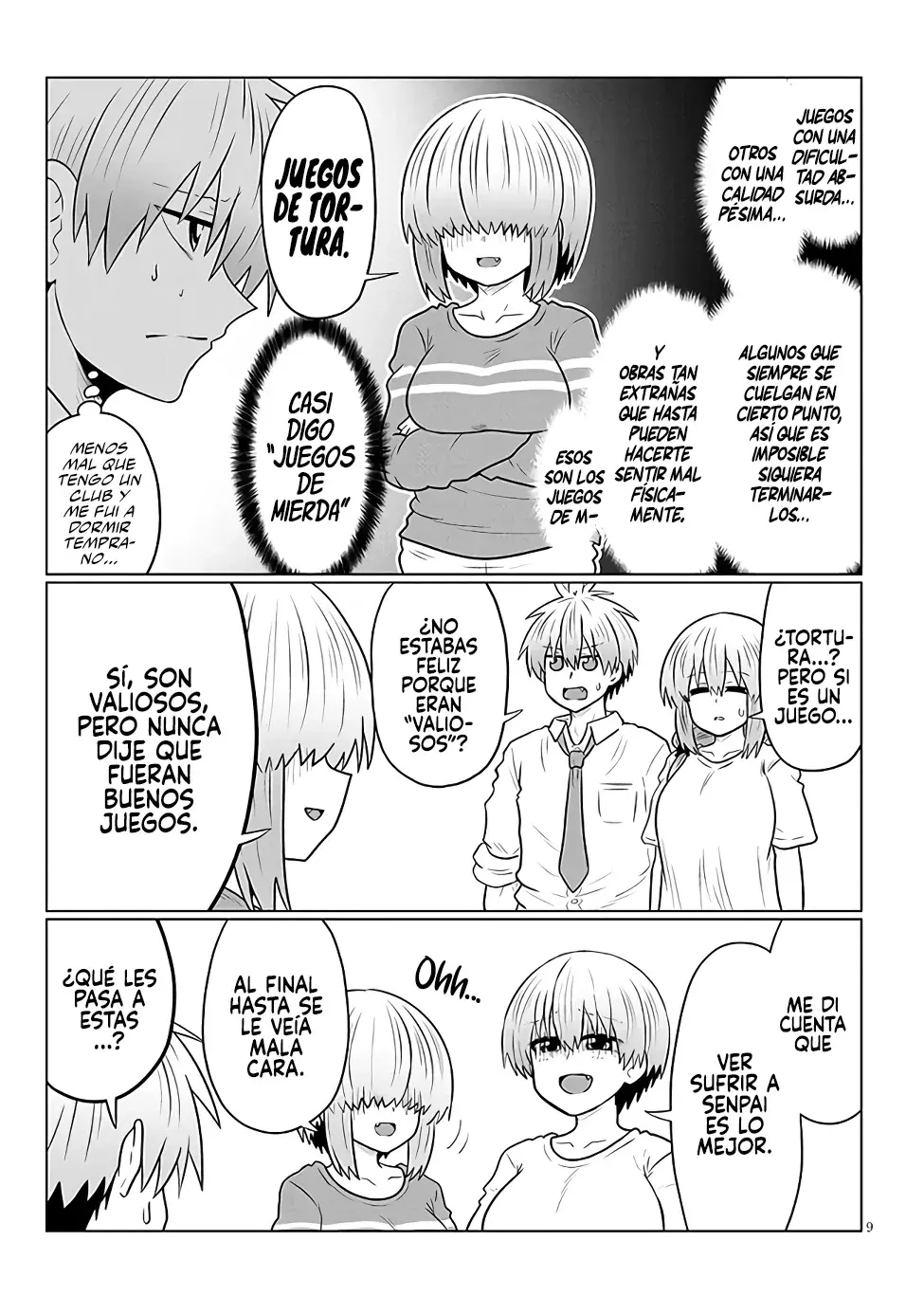 Uzaki-chan wa Asobitai! Capítulo 126 - Página 11 en español