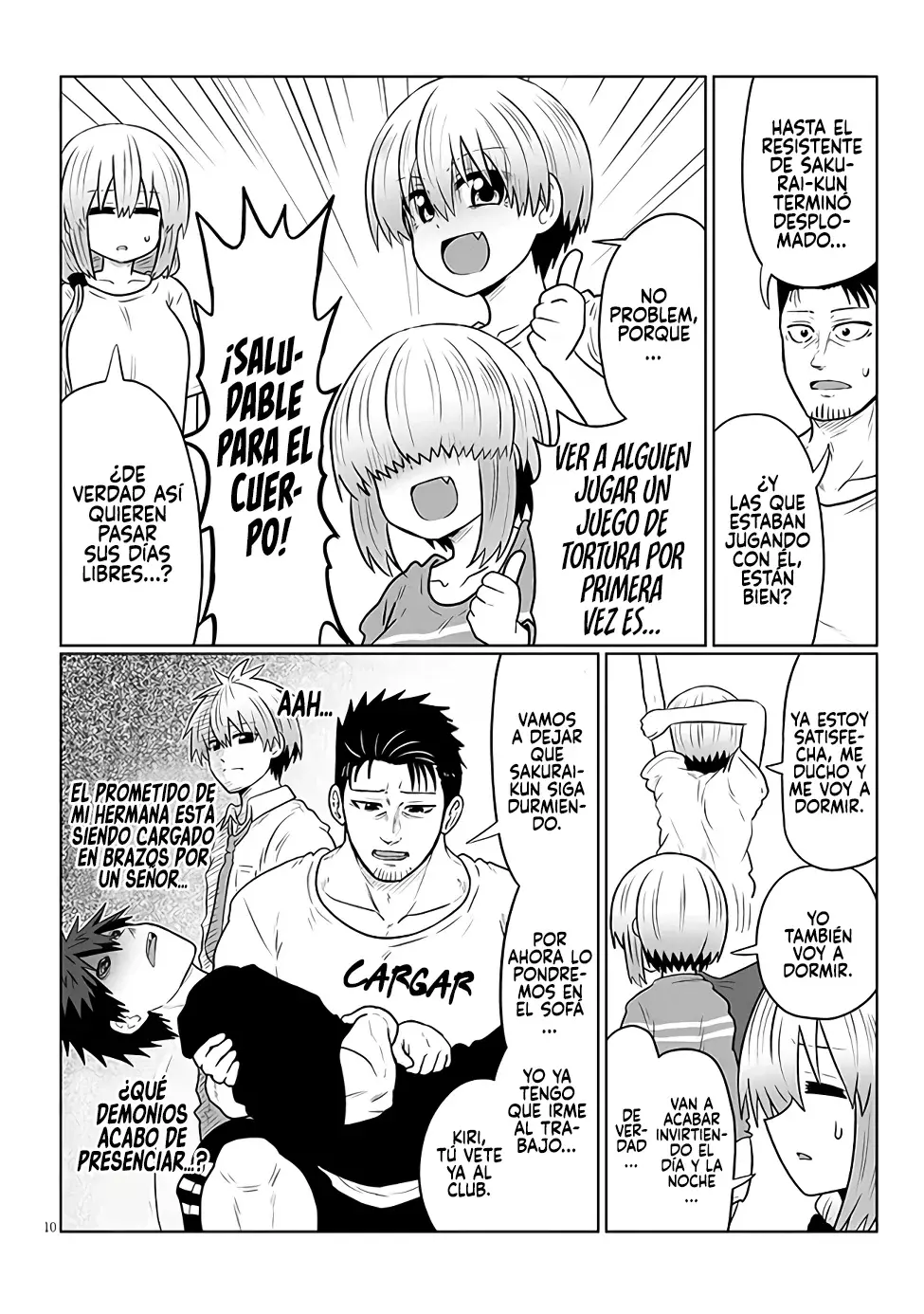 Uzaki-chan wa Asobitai! Capítulo 126 - Página 12 en español