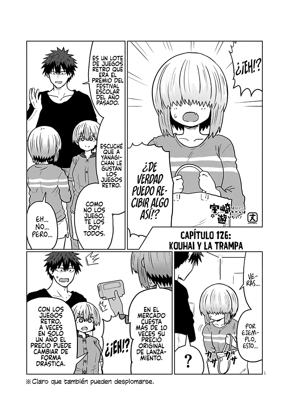 Uzaki-chan wa Asobitai! Capítulo 126 - Página 3 en español