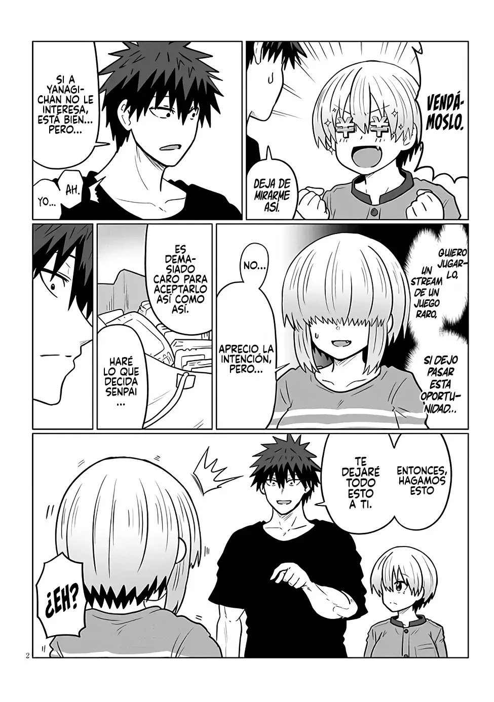 Uzaki-chan wa Asobitai! Capítulo 126 - Página 4 en español
