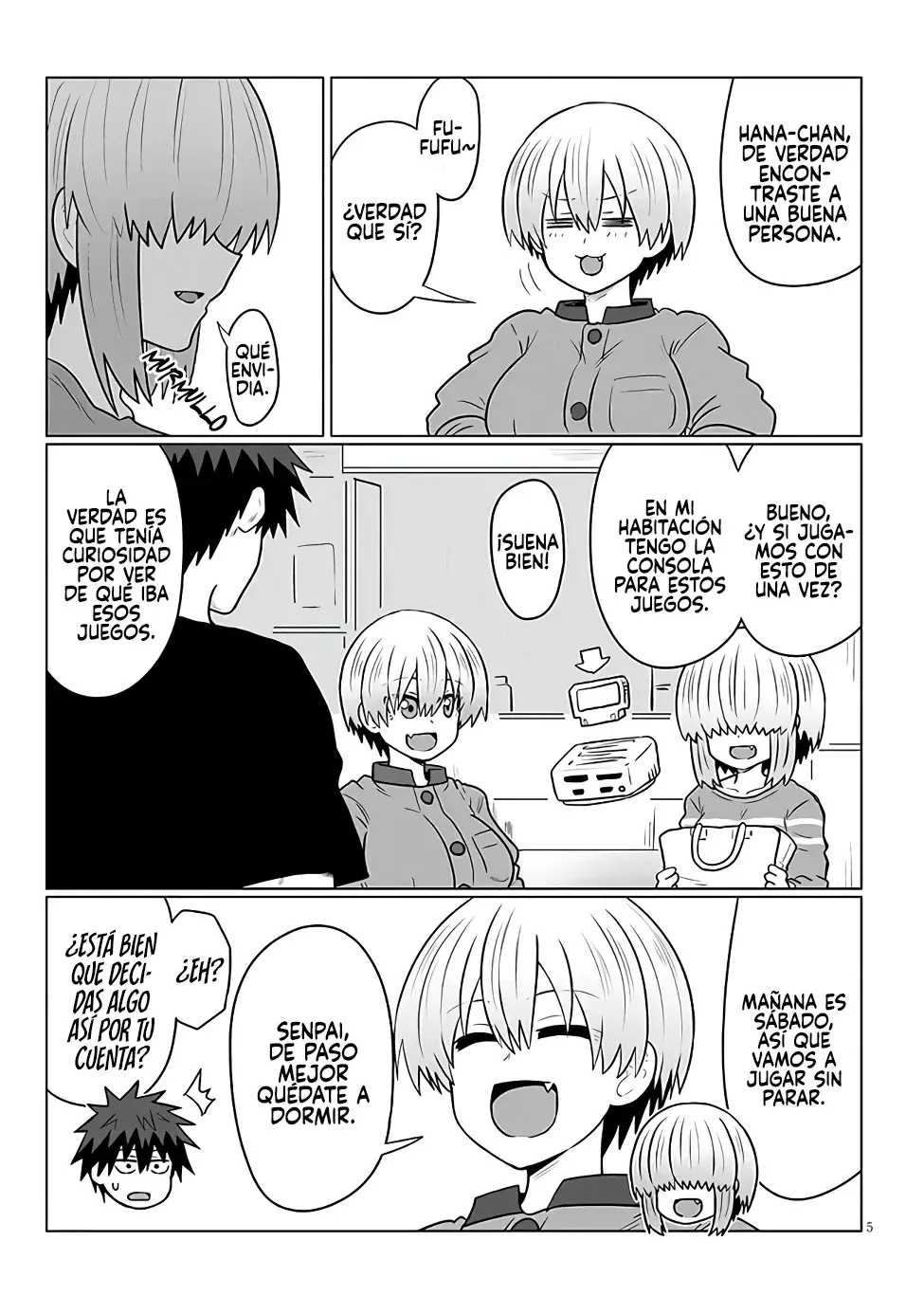 Uzaki-chan wa Asobitai! Capítulo 126 - Página 7 en español