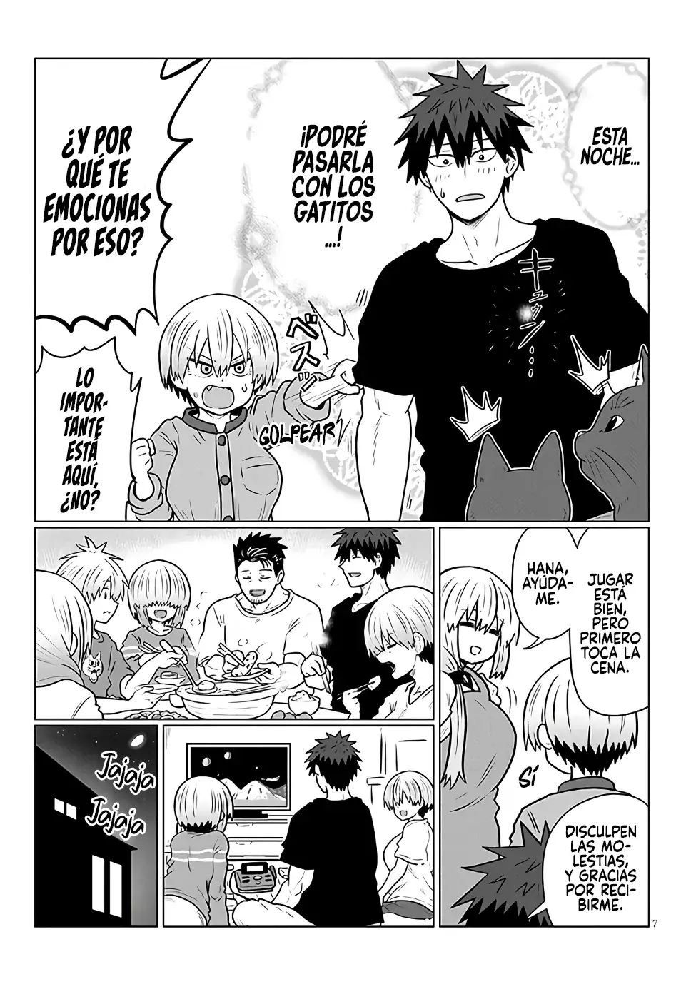 Uzaki-chan wa Asobitai! Capítulo 126 - Página 9 en español