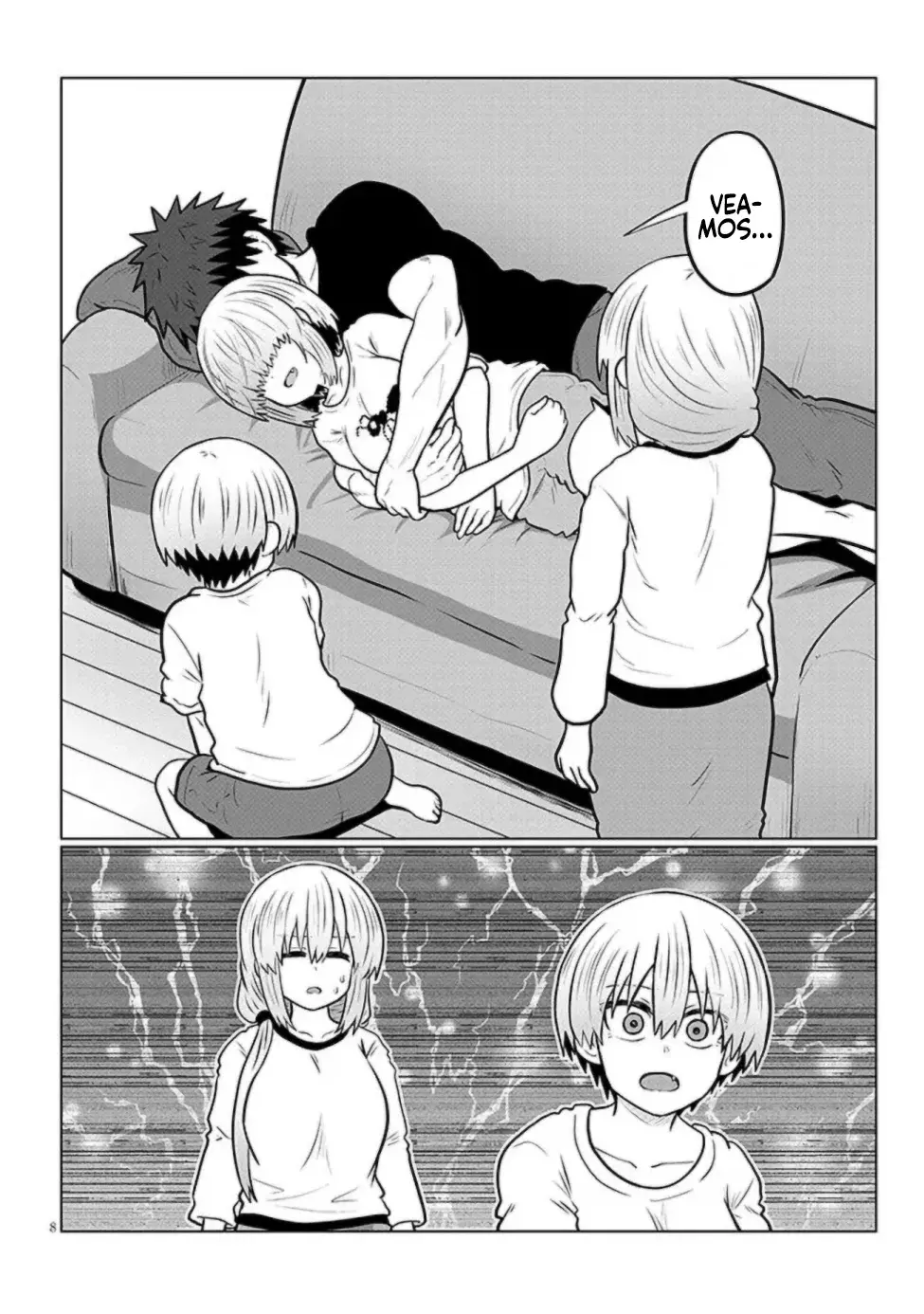 Uzaki-chan wa Asobitai! Capítulo 127 - Página 10 en español