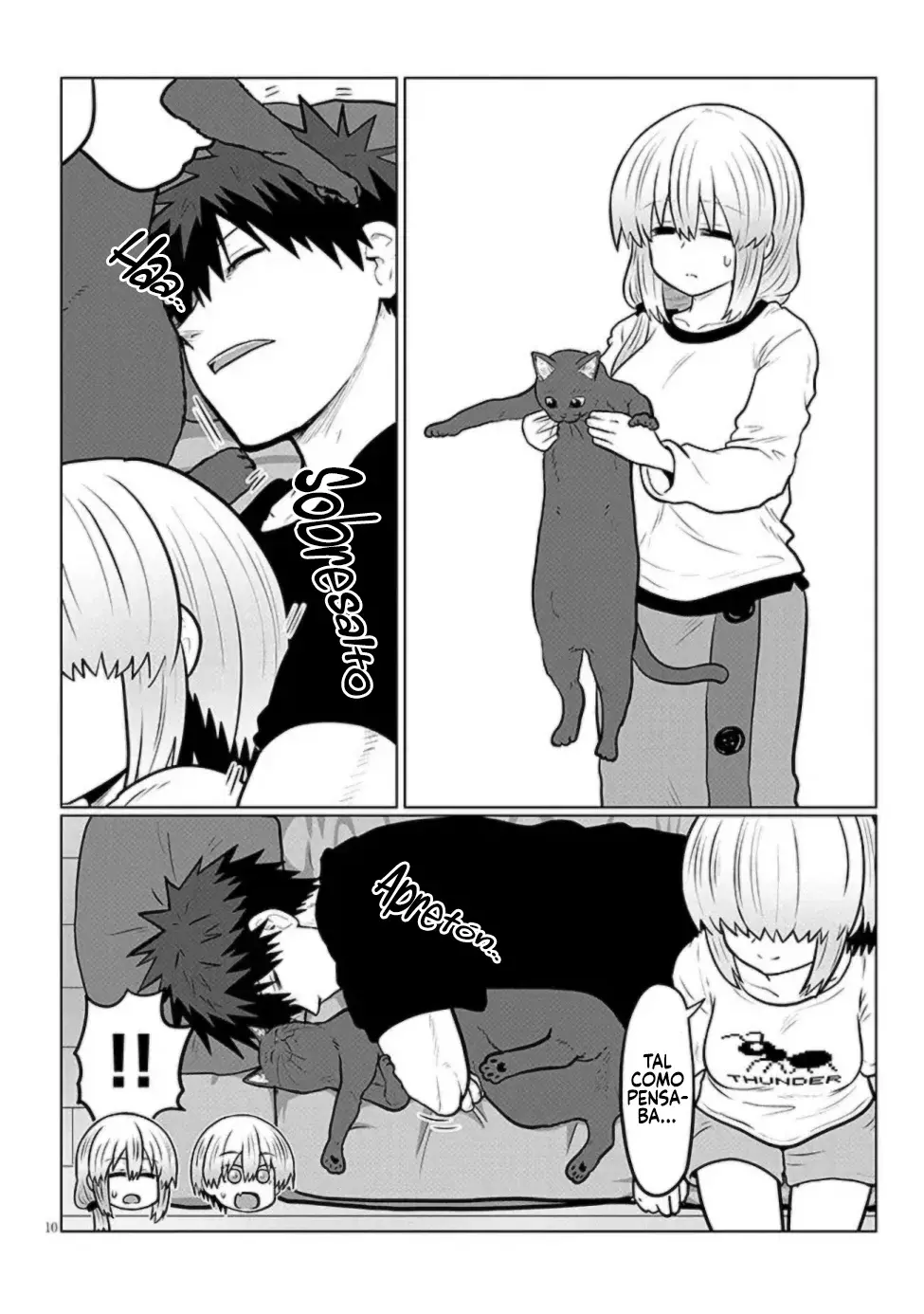 Uzaki-chan wa Asobitai! Capítulo 127 - Página 12 en español