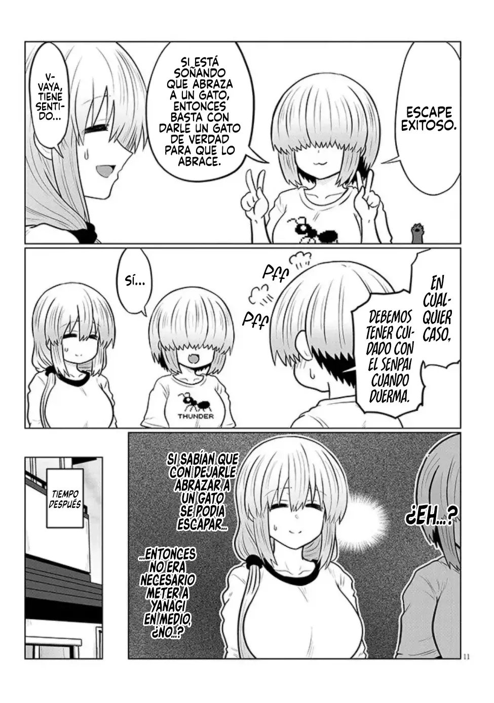 Uzaki-chan wa Asobitai! Capítulo 127 - Página 13 en español