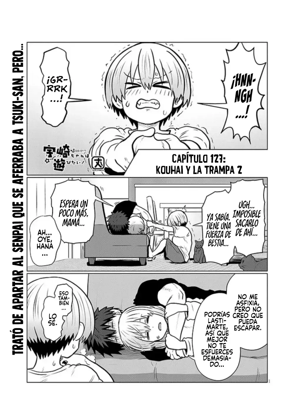 Uzaki-chan wa Asobitai! Capítulo 127 - Página 3 en español