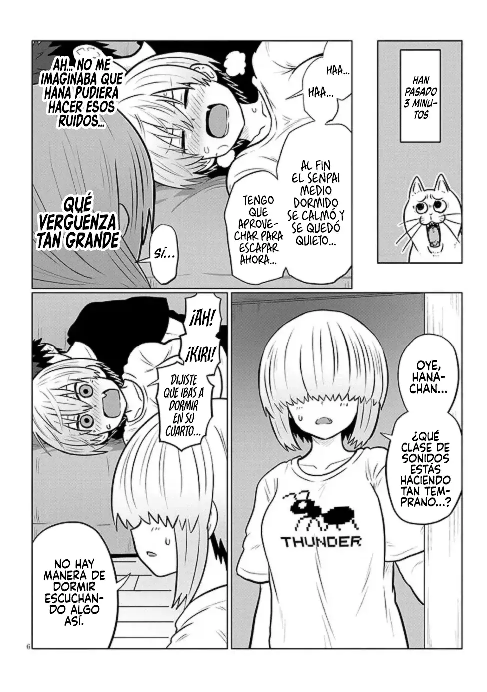 Uzaki-chan wa Asobitai! Capítulo 127 - Página 8 en español